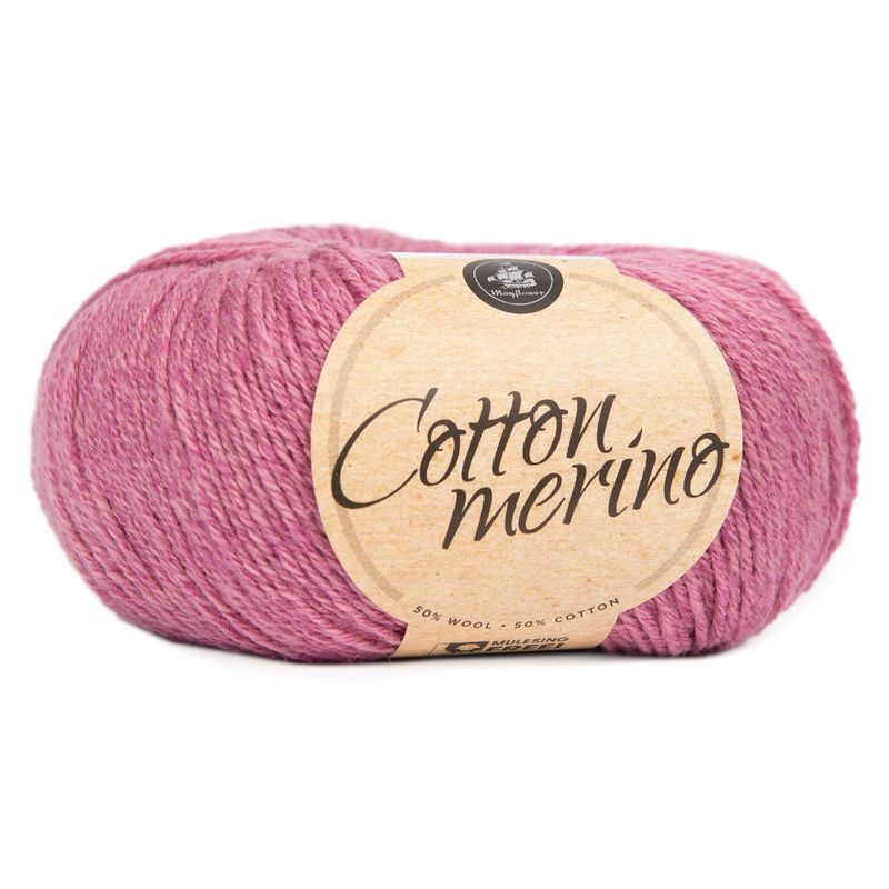 Mayflower Cotton Merino - Merinould & Bomuldsgarn - Fv 033 Hybenblomst