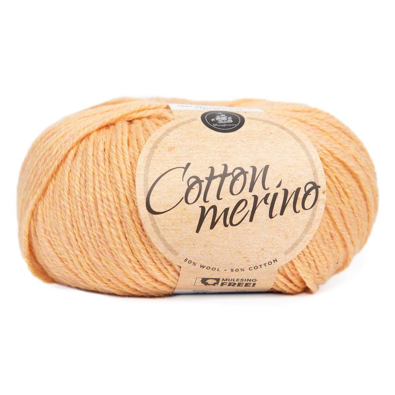 Mayflower Cotton Merino - Merinould & Bomuldsgarn - Fv 034 Ler