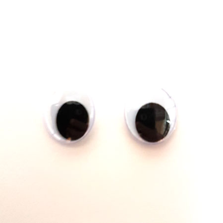 14: Rulleøjne - Øjne med rul til påsyning 15 mm - 9873-0015