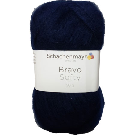 5: Schachenmayr Bravo Softy Akrylgarn 8223 Marineblå