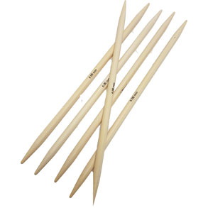 Billede af Bambus strømpepinde - 20 cm 2 mm