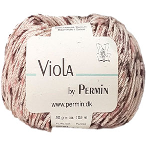 Viola Permin - Flerfarvet Bomuldsgarn - fv 889203