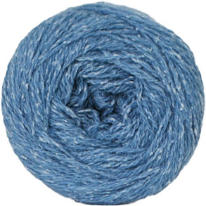 Hjertegarn Wool silk garn -  fv 3004 Blå