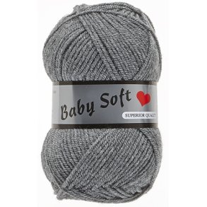 Baby Soft Garn Lammy -  Mjuk Baby Garn Fv 002 Kolgr