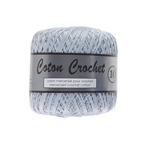 Merceriseret Bomuldsgarn Coton Crochet Lammy Yarn Fv 011 Lys Bl