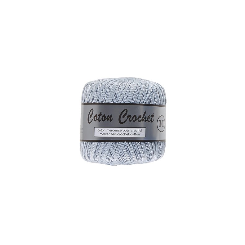 Merceriserat Bomullsgarn Coton Crochet Lammy Yarn Fv 011 Ljus Bl