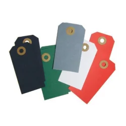  Manilla Mrker 40 x 80 mm 10 stk ASS farver - 13308