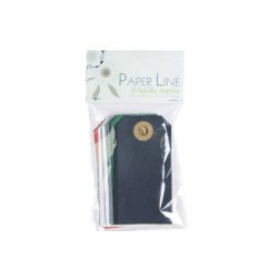  Manilla Mrker 40 x 80 mm 10 stk ASS farver - 13308