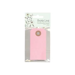  Manilla Mrker 40 x 80 mm 10 stk Lyserd - 13367