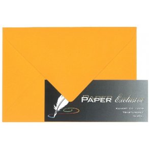 Kuvert / - Orange 10 st 014029
