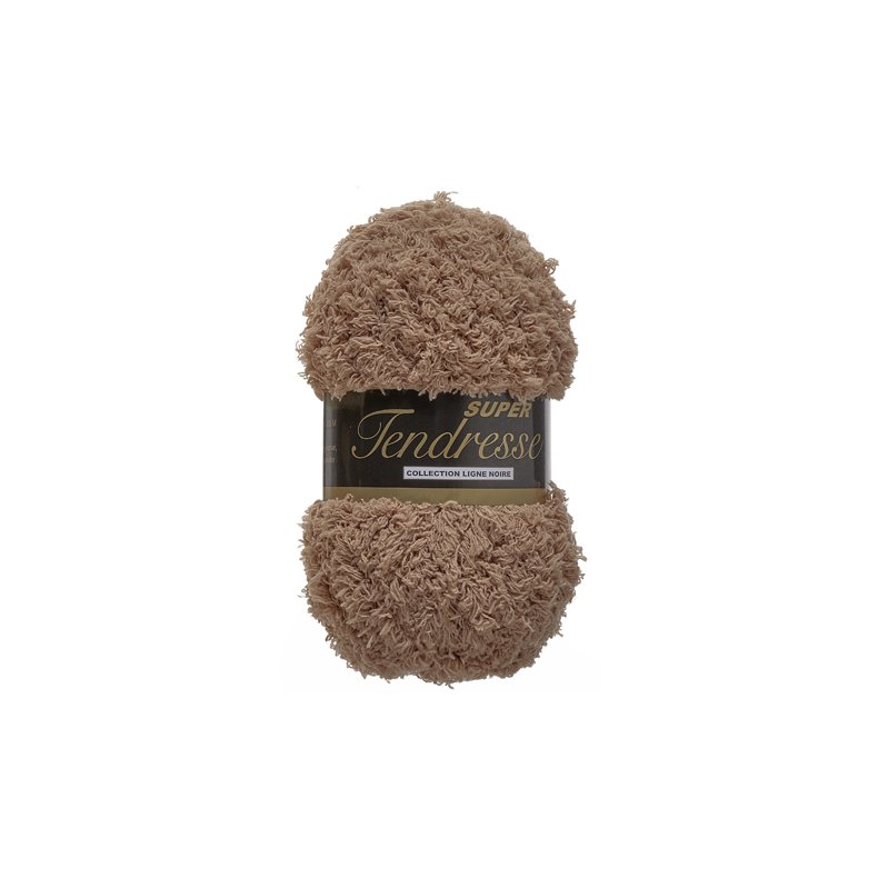 Lammy Yarn Super Tendresse Teddybjrnsgarn Fv 018 Ljus Brun