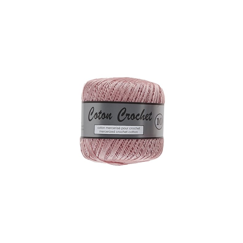 Merceriserat Bomullsgarn Coton Crochet Lammy Yarn Fv 031 L.Rosa