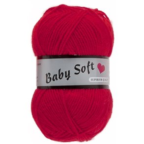 Baby Soft Garn Lammy -  Mjuk Baby Garn Fv 043 Rd