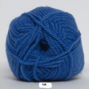  Akrylgarn - Jette Akrylgarn Hjertegarn - fv 108 Cobolt Bl