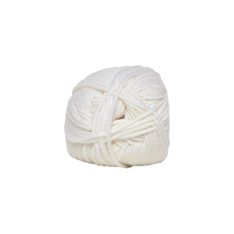 Hjertegarn Merino Cotton - fv 1090 Hvid