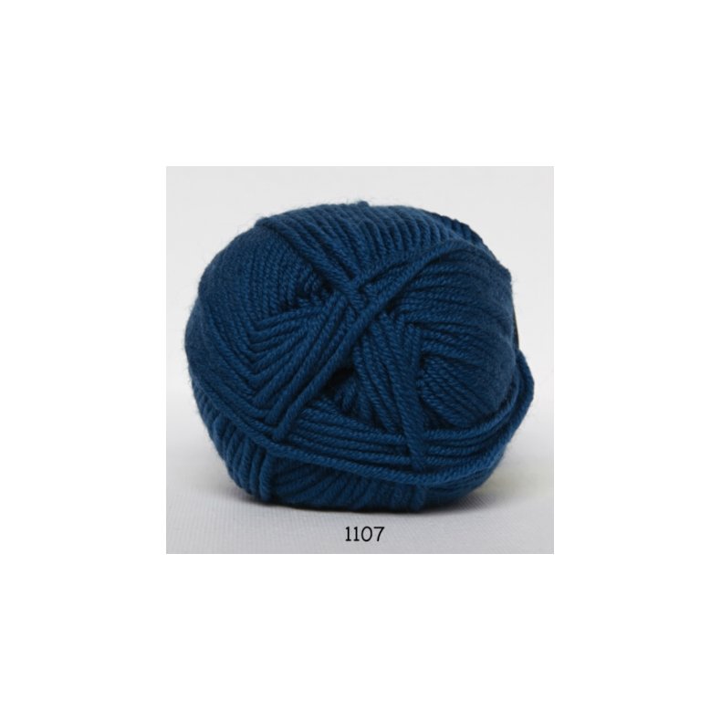 Hjertegarn Extrafine Merino 90 Garn - fv 1107 Mrk Jadegrn