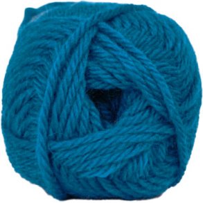  Tjock Ragg Strumpgarn Hjertegarn - 1107 Mrk Turkis