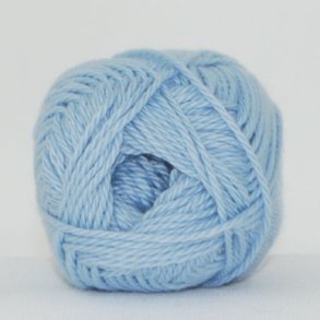 Hjertegarn Chunky Bl�d Bomuld fv 0046