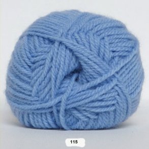 Akrylgarn - Jette Akrylgarn Hjertegarn  - 115 Ljus Bl
