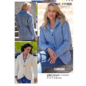 Cardigan med sjalskrave nr 111565