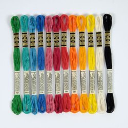 DMC Broderigarn - Couleurs Passion 12 stk