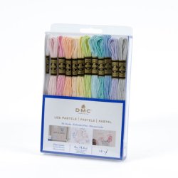 DMC Broderigarn - Les Pastels 12 stk