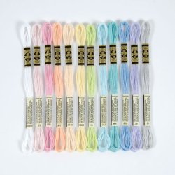 DMC Broderigarn - Les Pastels 12 stk