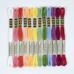 DMC Broderigarn - Floral 24 stk