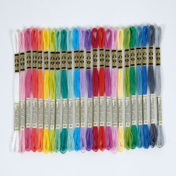 DMC Broderigarn - Vitamins 24 stk