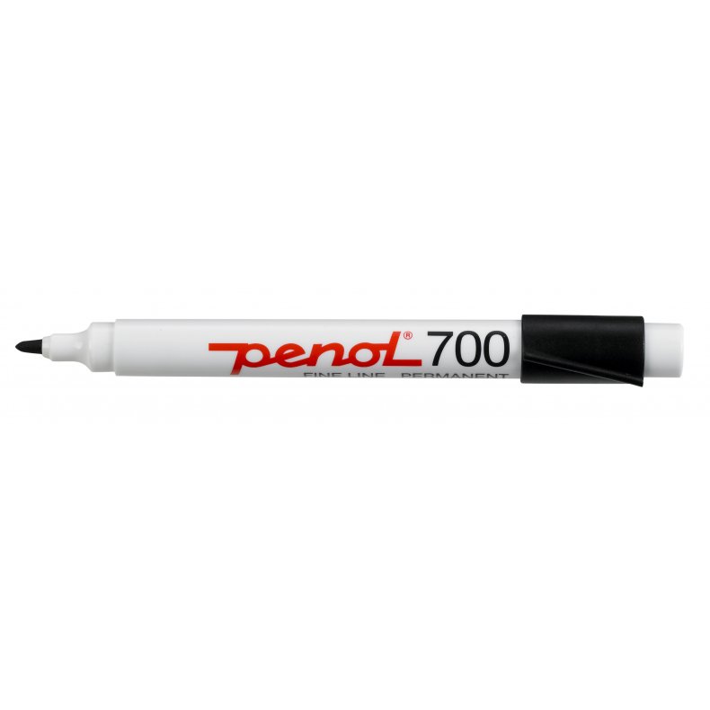 Penol 700 - Spritmarker Sort 1,5 mm Permanent