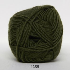 Hjertegarn Extrafine Merino 90 Garn - fv 1285 Armygrn