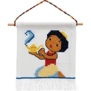 Broderi - Tlle broderi til brn - 13-2719 Magisk Lampe