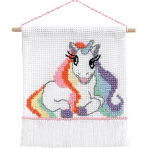 Broderi - Rknar broderi fr barn - 13-9722 med Enhjring