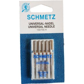 Schmetz universal symaskinnl - standard platt kolv