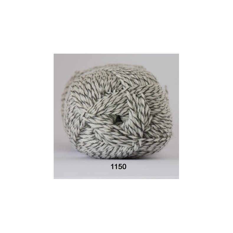 Sock 4 - Str�mpegarn - Uldgarn -  fv 1150 Flerfarvet