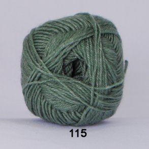  Hjertegarn Bamboo Wool - Ullgarn med bambu garn - Fv 115 Ljus Grön