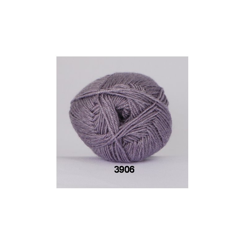 Hjertegarn Bamboo Wool - Ullgarn med bambu garn - Fv 3906 Lavendel