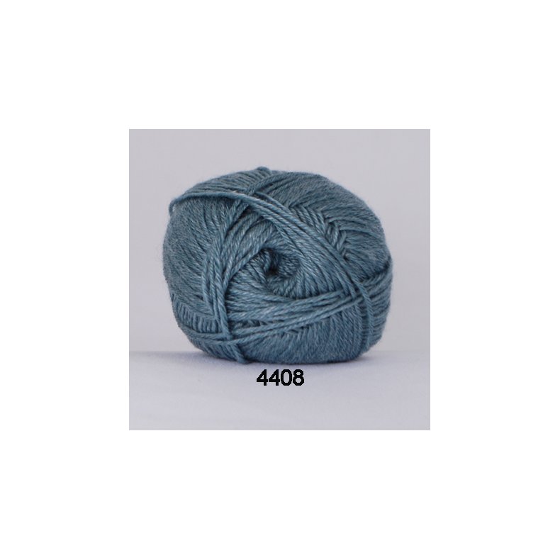 Hjertegarn Bamboo Wool - Ullgarn med bambu garn - Fv 4408 Aqua