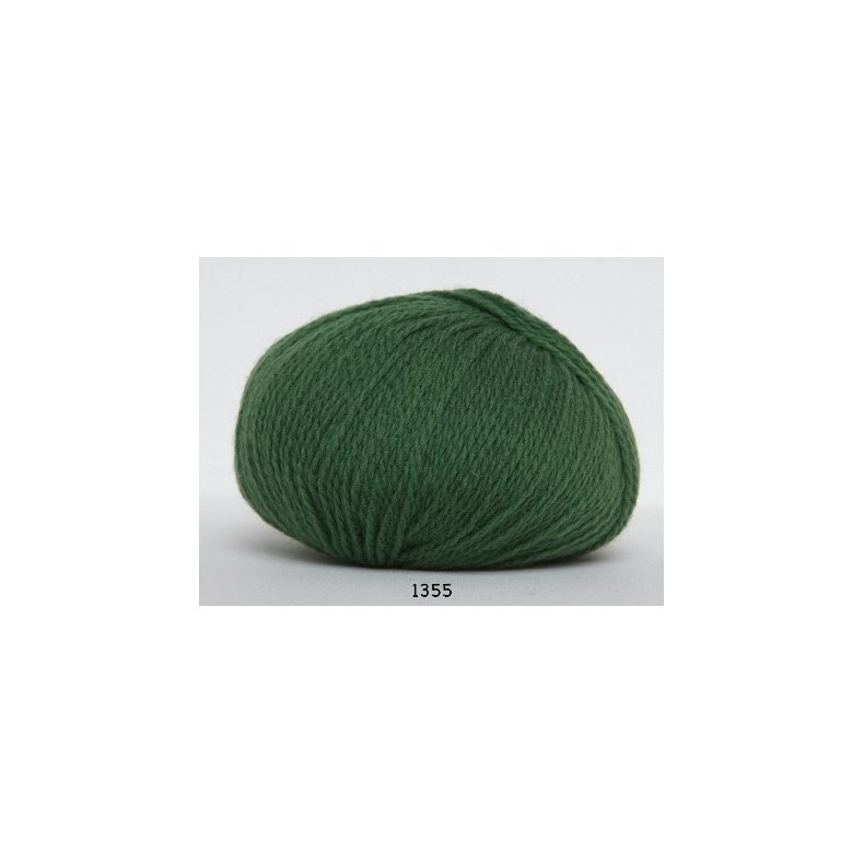 Hjerte Fine Highland Wool - ullgarn - Hjertegarn -  fv 1355 Grn