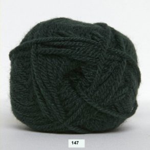 Akrylgarn - Jette Akrylgarn Hjertegarn - fv 147 Flaskegrön