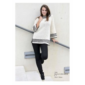 Tunika strikkeopskrift nr 1656 