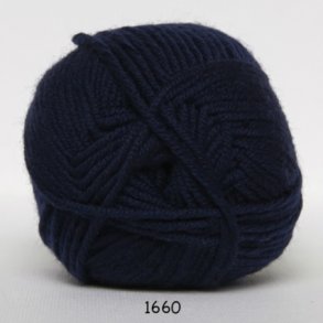  Hjertegarn Extrafine Merino 90 Garn - 1660 Mrkebl