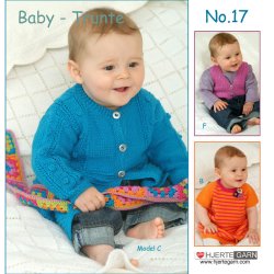 Baby strikkeopskrift Trunte nr 17
