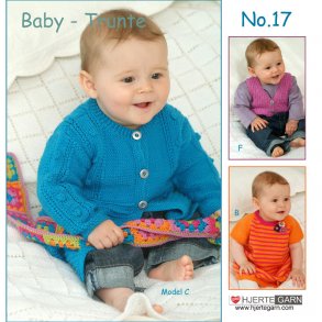 Baby strikkeopskrift Trunte nr 17