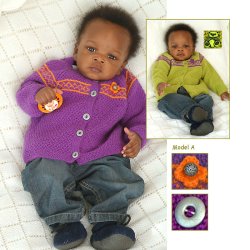 Baby strikkeopskrift Trunte nr 17