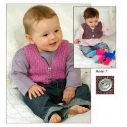 Baby strikkeopskrift Trunte nr 17