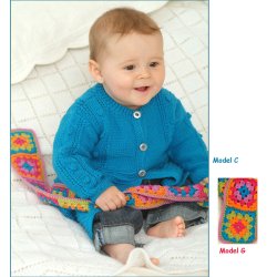 Baby strikkeopskrift Trunte nr 17