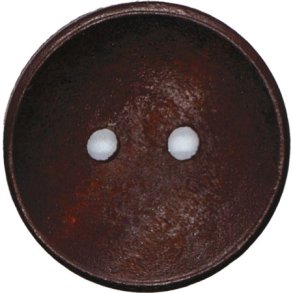 Trknapp Mrkbrun 2 Hl 20,5 mm - 18427-32-0002