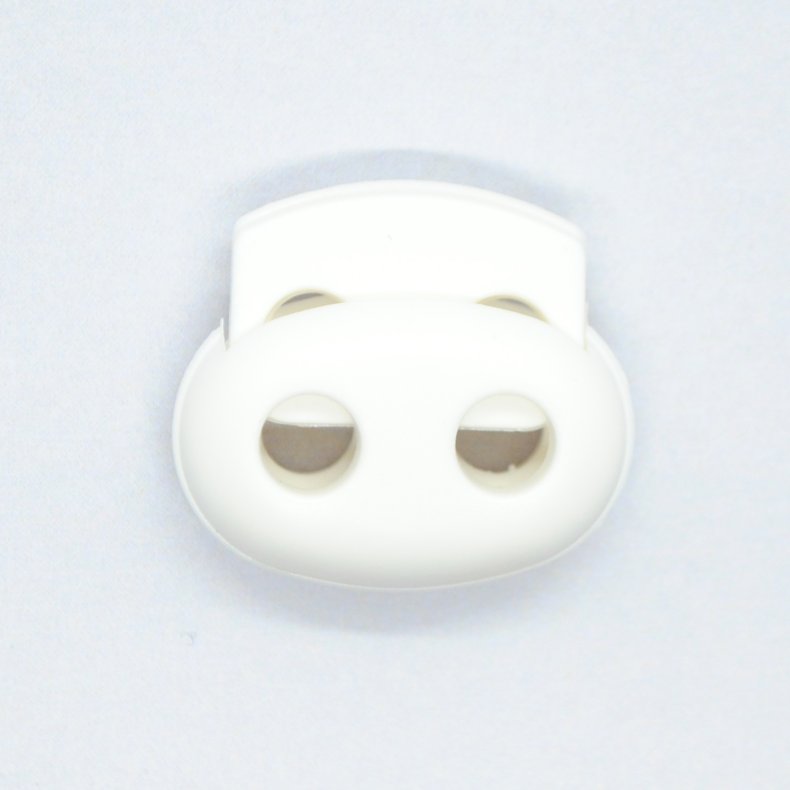 SNORSTOPPER STOR DOBB. HVID 4,50 MM HUL - 1850-178