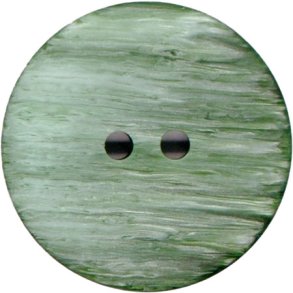 Plast Knap 2 hul 18 mm Grn - 18563-18-0002